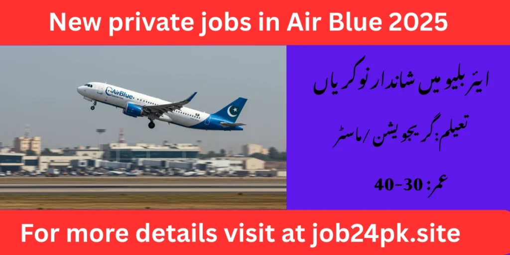 Private Jobs in Pakistan 2025